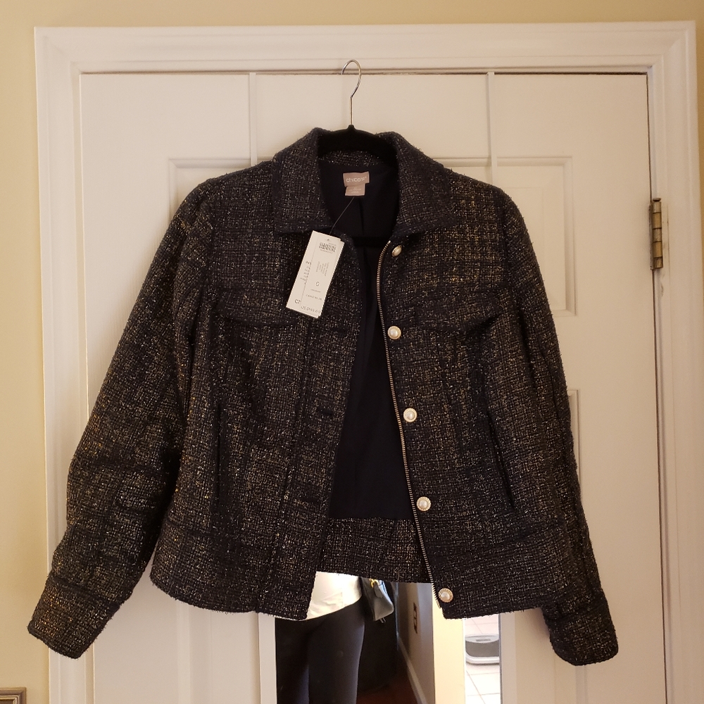 Chicos Exquisite short jacket by Chico's